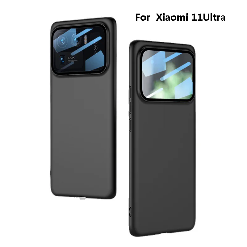 

Phone Cover For Xiaomi 11 Ultra Frosted Case PC Ultra-thin Clear Tempered Glass Protective Film Back Cover Shockproof Fundas