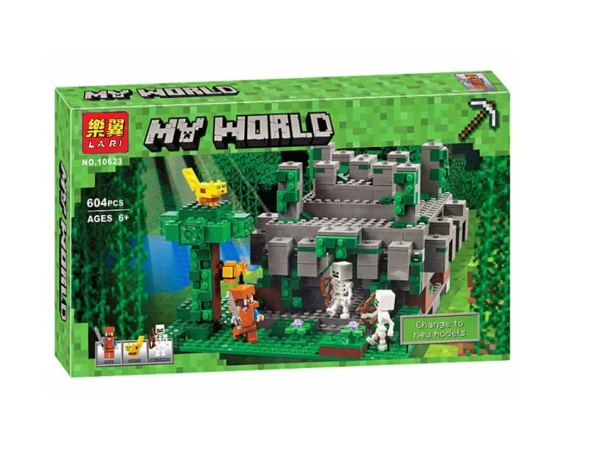 Конструктор My World 10623 Храм в джунглях | Игрушки и хобби