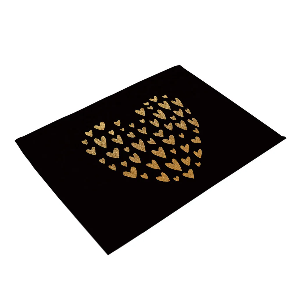 Милые стильные прямоугольные одноцветные хлопковые льняные миски с узором в