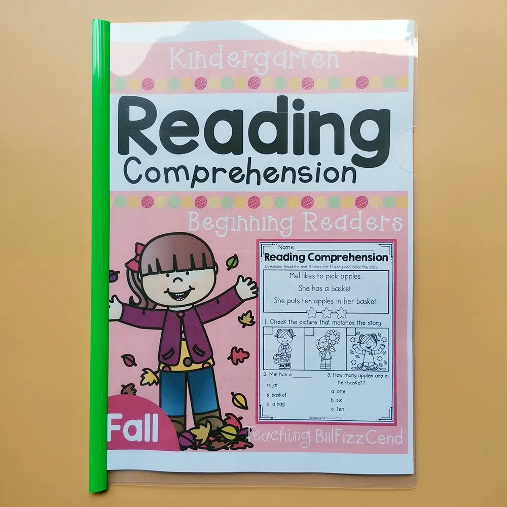 Children Educational Toys Classroom Decoration Learn English Kindergarten Reading Comprehension Edition Painting Exercise Book | Игрушки и
