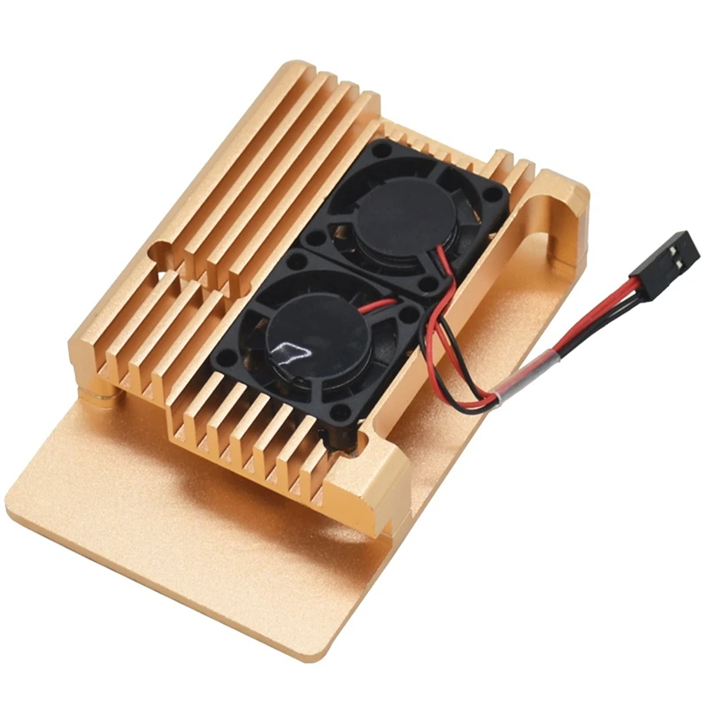 Для Raspberry Pi 3 Model B + охлаждающий корпус металлический из алюминиевого сплава чехол