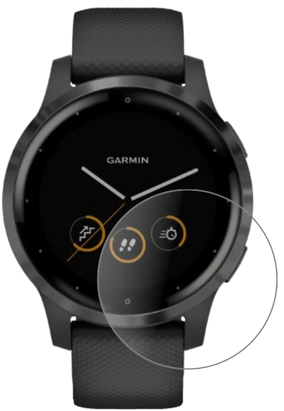 

Термополиуретановая пленка против царапин для Garmin Vivoactive 4 4S, Смарт-часы, Гидрогелевая мягкая прозрачная защитная пленка на весь экран Vivoactive4 4S