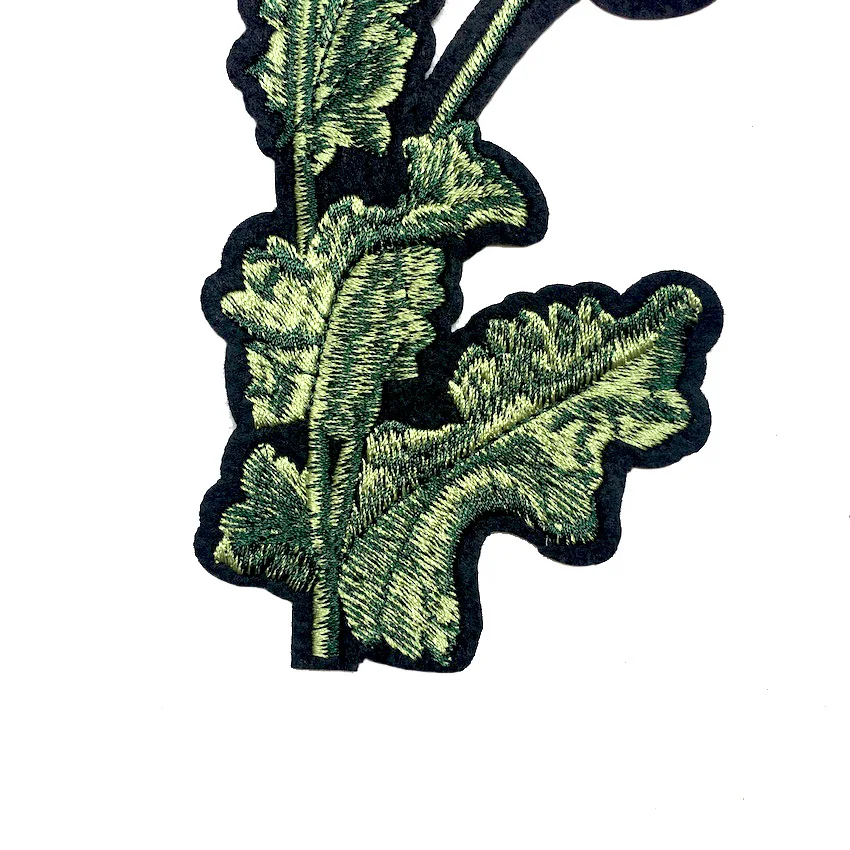 1 пара носков с цветочным узором Модная брендовая аппликация вышивка патчи