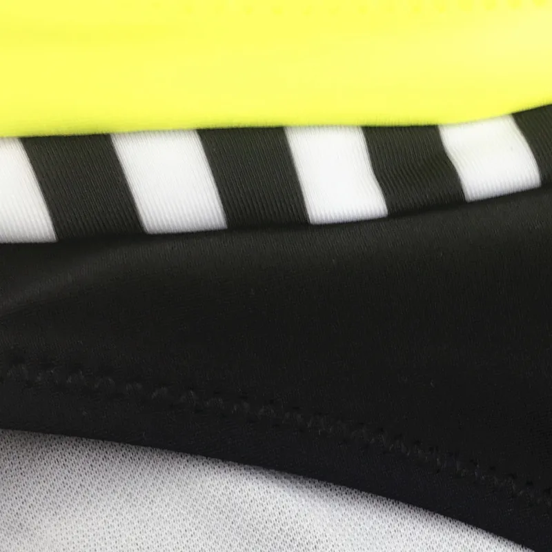 

2021 Striped Women Push up Halter Bikinis Swimsuit Sexy Patchwork Bikini Set Swimwear Female Beachwear Biquini Bathing Suit