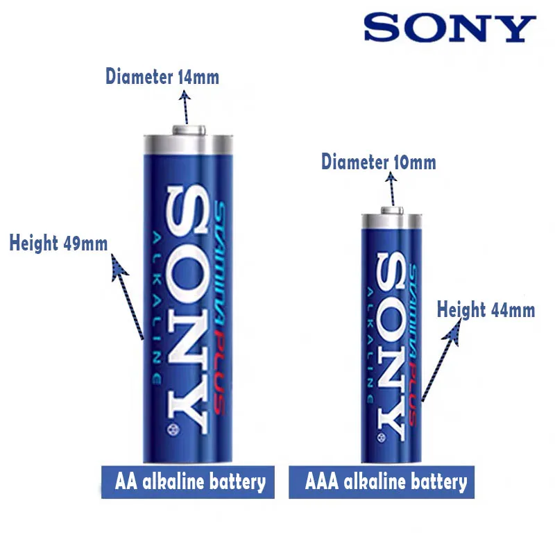 20 шт. оригинальная щелочная батарея Sony 1 5 V AA LR6 LR03 для электрической игрушечная