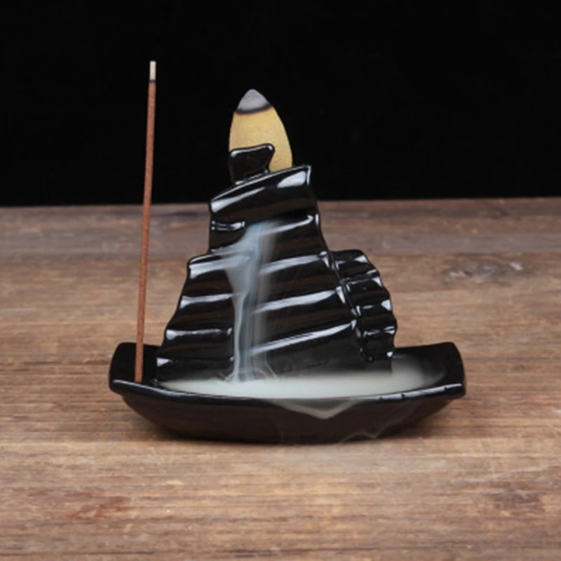 Креативная керамическая ароматическая горелка держатель для аромата курильница