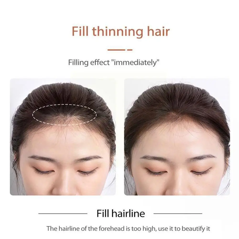 

Hot New Long Lasting Hairline Stick Cover Hair Trimming Powder Edge Forehead Filling Shadow Repairing Hair Line Powder C1F4