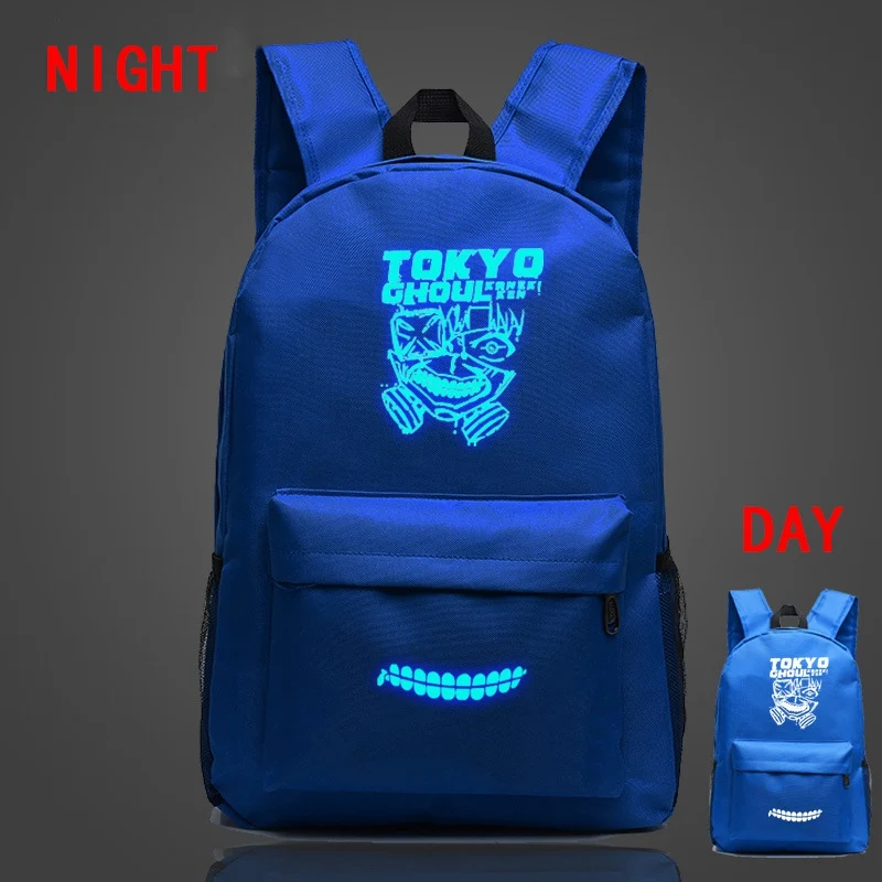 Светящийся рюкзак с принтом из аниме Токийский Гуль 2018 повседневная