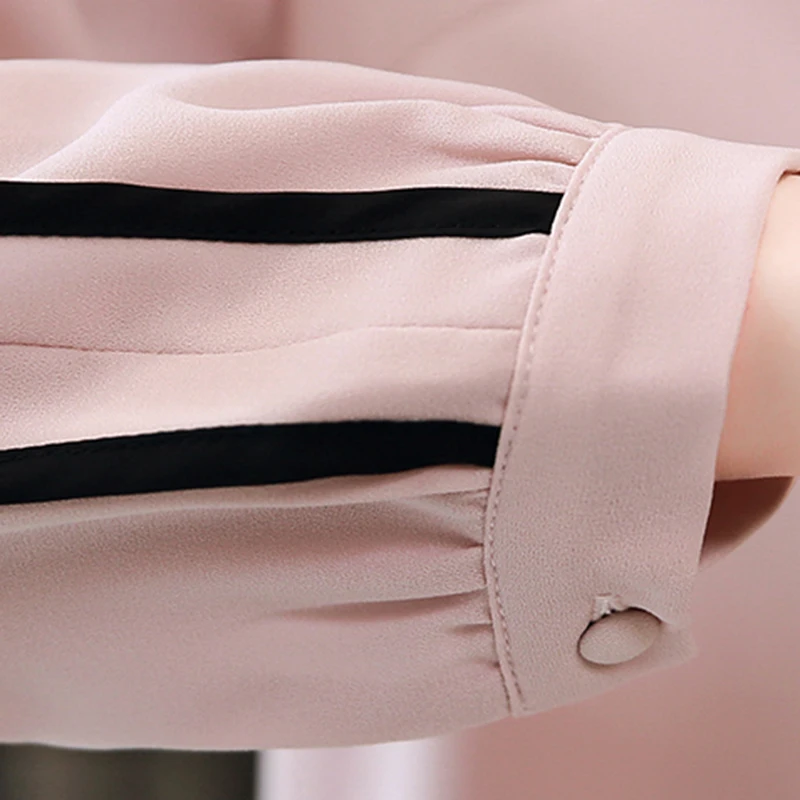 

Autumn Solid Women Shirts Blouses Long Sleeve Chiffon Women Blouses Office Lady Cardigan Shirts Women 2021 Blusas Feminina 1354