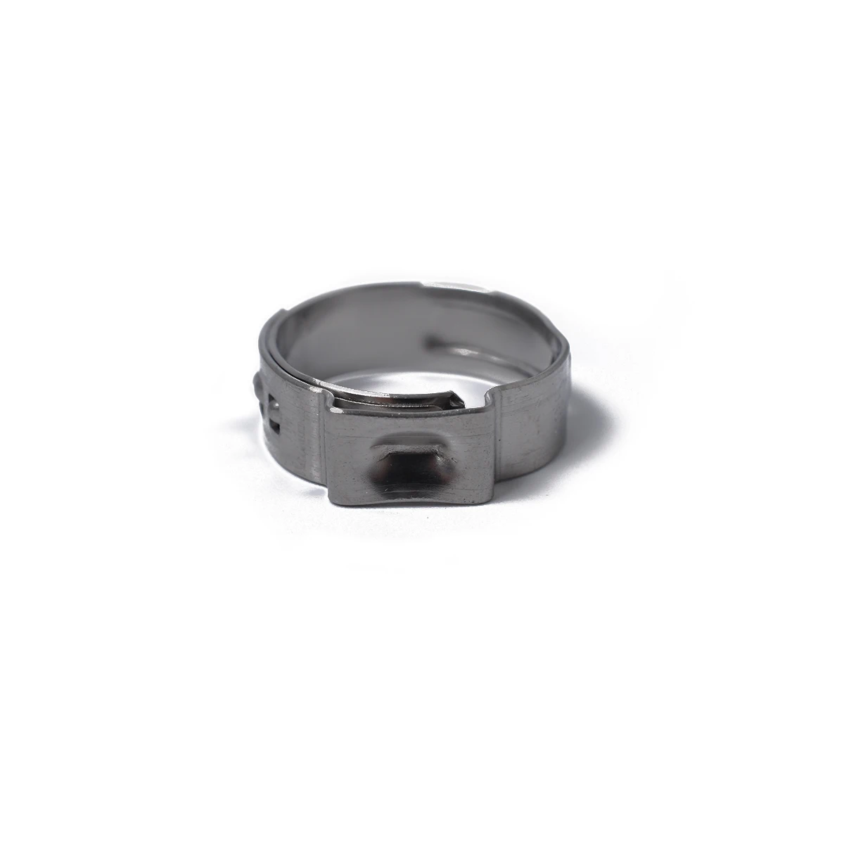 

10PCS 5.8-7.0mm Single Ear Plus Stainless Steel Hydraulic Hose Clamps O-Clips Pipe Fuel Air Car Accessories