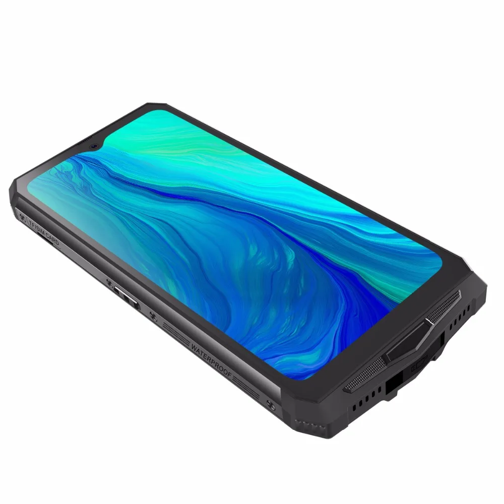 Blackview BV9100 Android 9,0 телефон 6," экран смартфон IP68 прочный MT6765 Восьмиядерный 4 Гб+ 64 Гб 13000 мАч батарея 30 Вт Быстрая зарядка