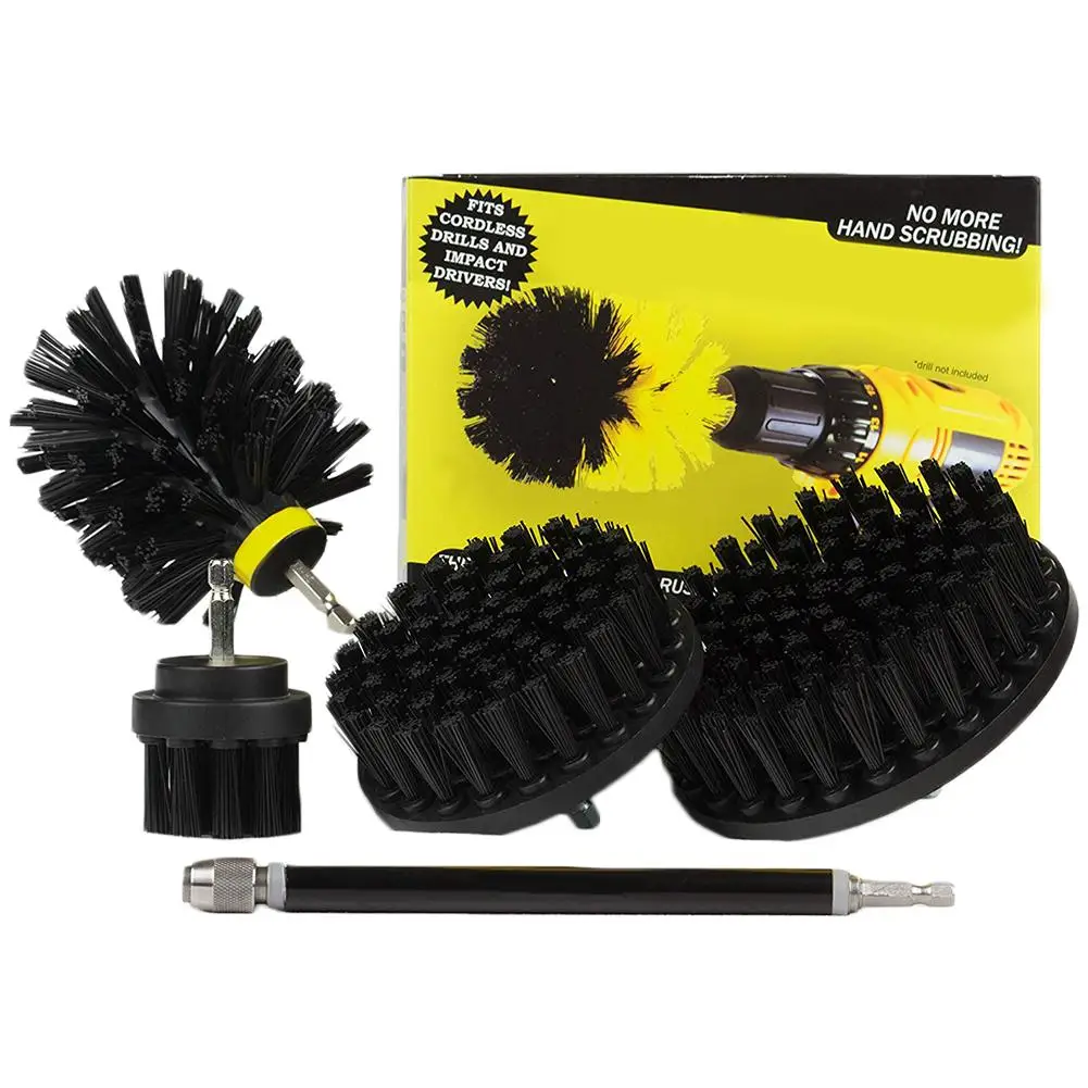 Набор щеток для сверления комплект из 5 предметов с удлинителем мойки автомобиля