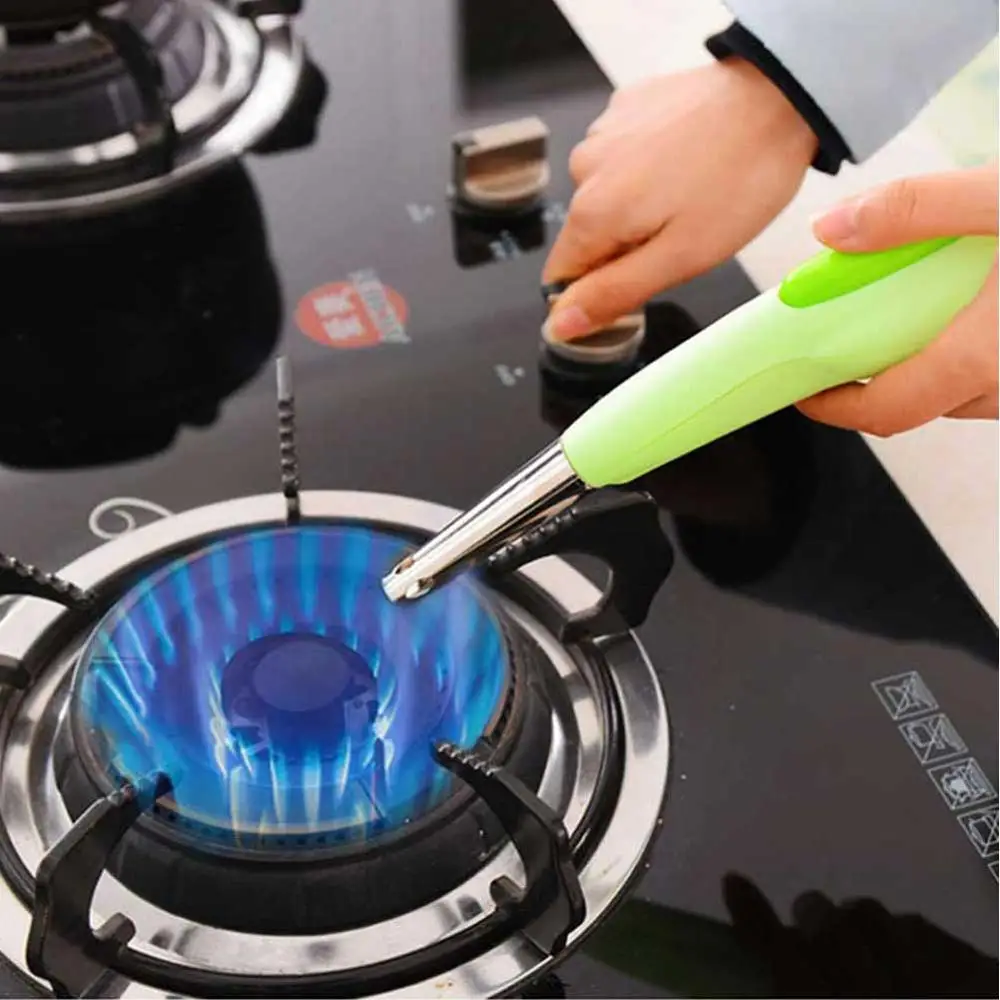 Электрическая кухонная зажигалка для кухни из нержавеющей стали кемпинга