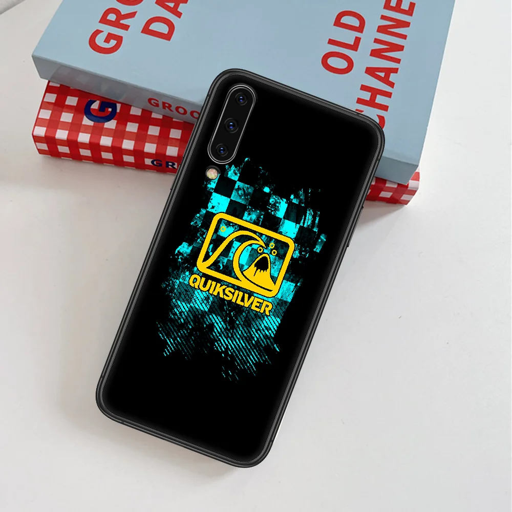 

Surfing Skateboard Quiksilver Brand Phone Case For Samsung Galaxy A 3 5 7 8 10 20 20E 21S 30 30S 40 50 51 70 71 black Prime