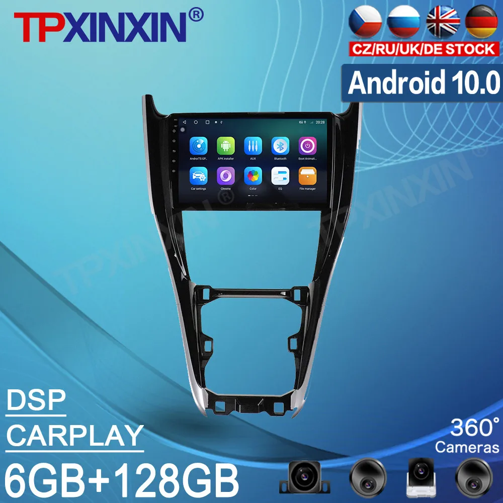 

Android 10 6G+128GB For Toyota Harrier 2010 2011 - 2016 Car DSP Tape Radio Recorder Video Player Navi GPS Multimedia Head Unit