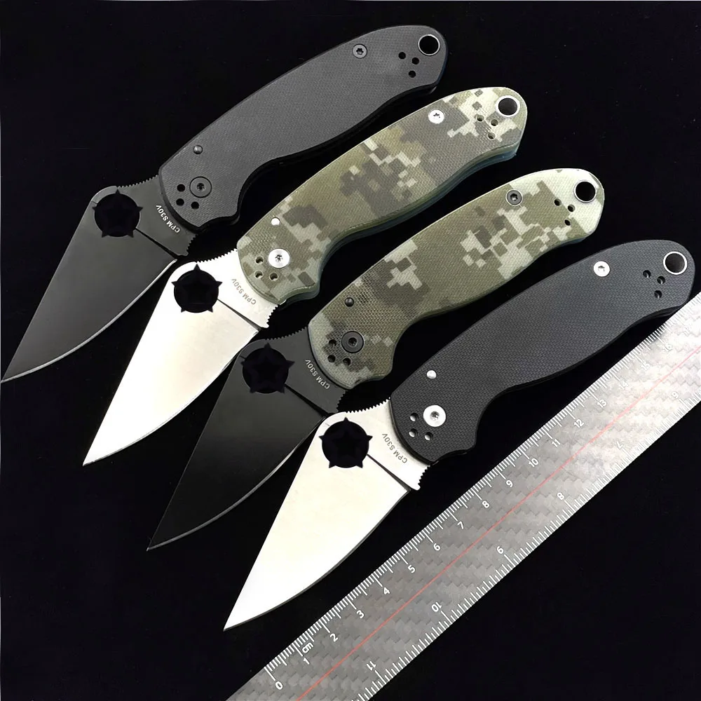 Складной нож OIMG SPY C223 PARA 3 S30V G10 Карманный Походный охотничий кухонный фруктовый