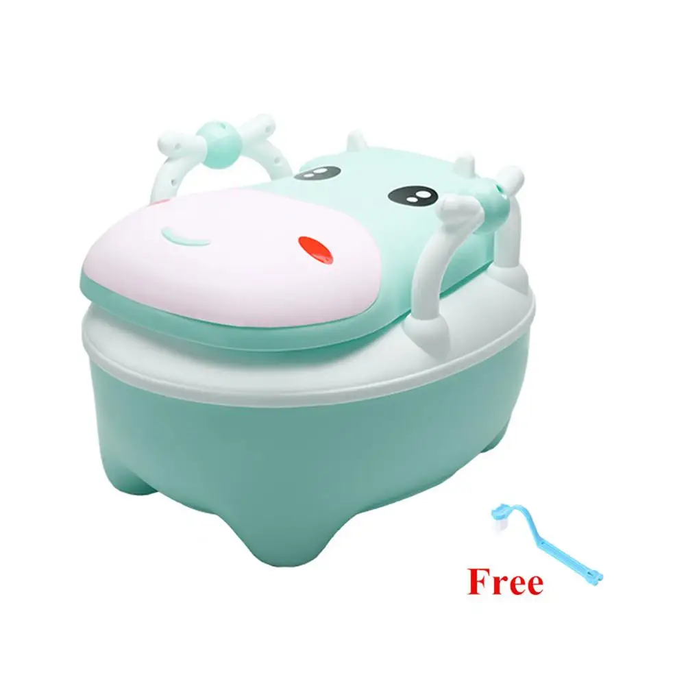 Kidlove очень большой мультфильм 3D милый детский горшок с хлопковой мягкая щетка