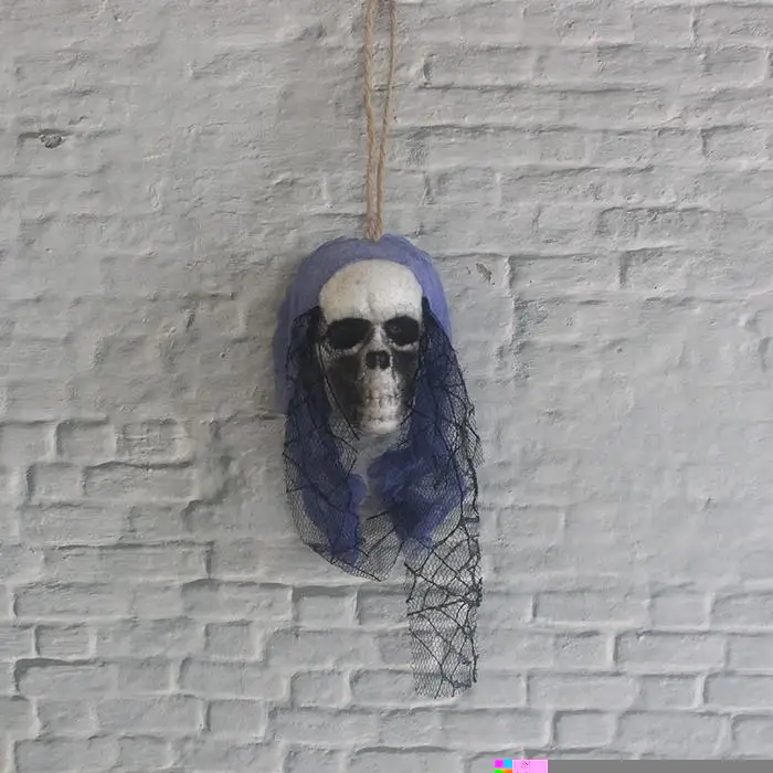 Хэллоуин висячие украшения череп кулон принадлежности для барной вечеринки