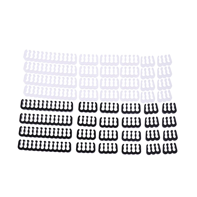 24Pcs/Set PP Cable Comb/Clamp/Clip/Organizer/Dresser for 2.5-3.2mm PC Power Cables Wiring 4/6/8/24 Pin Computer Manager | Компьютеры и