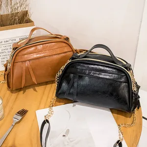 Brand Vintage England Style Women Messenger Bags Small PU Leather Handbag Cover Satchel Post Man Forest Retro Shoulder Bag #30