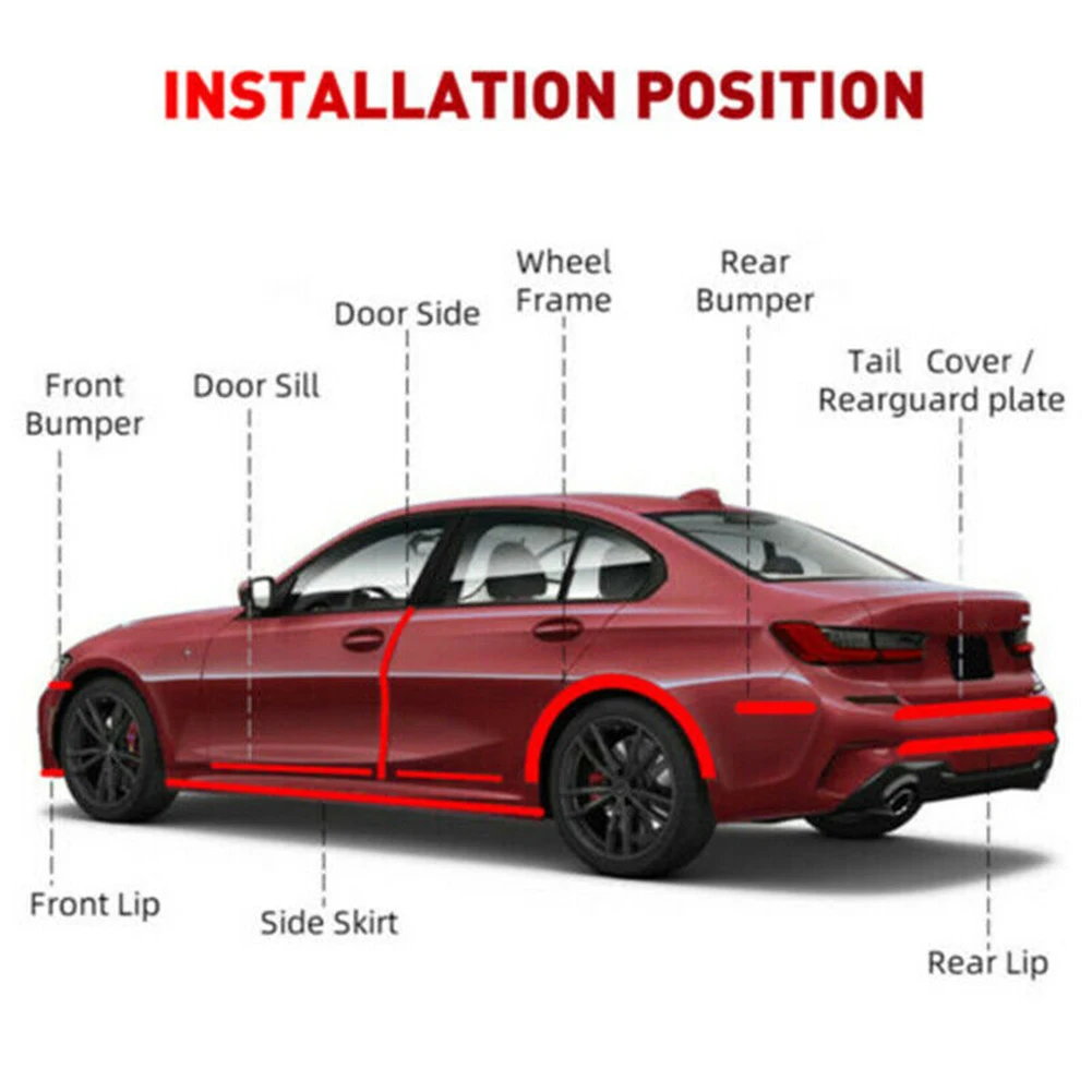 

Прикрытие потертостей защитная полоса для края резиновая наклейка на дверь с защитой от царапин из углеродного волокна