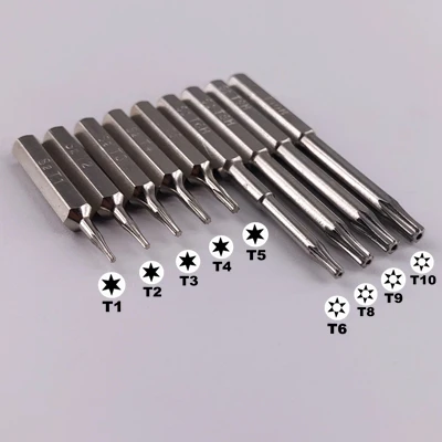 

Прецизионная отвертка Kingeser 3/25 дюйма Torx T1-T10H