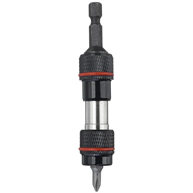 

netic Screwdriver Drill Bit Holder Angle Pivoting Bit Tip Holder Drive Guide Extension Adapter with 10Pcs Screwdriver