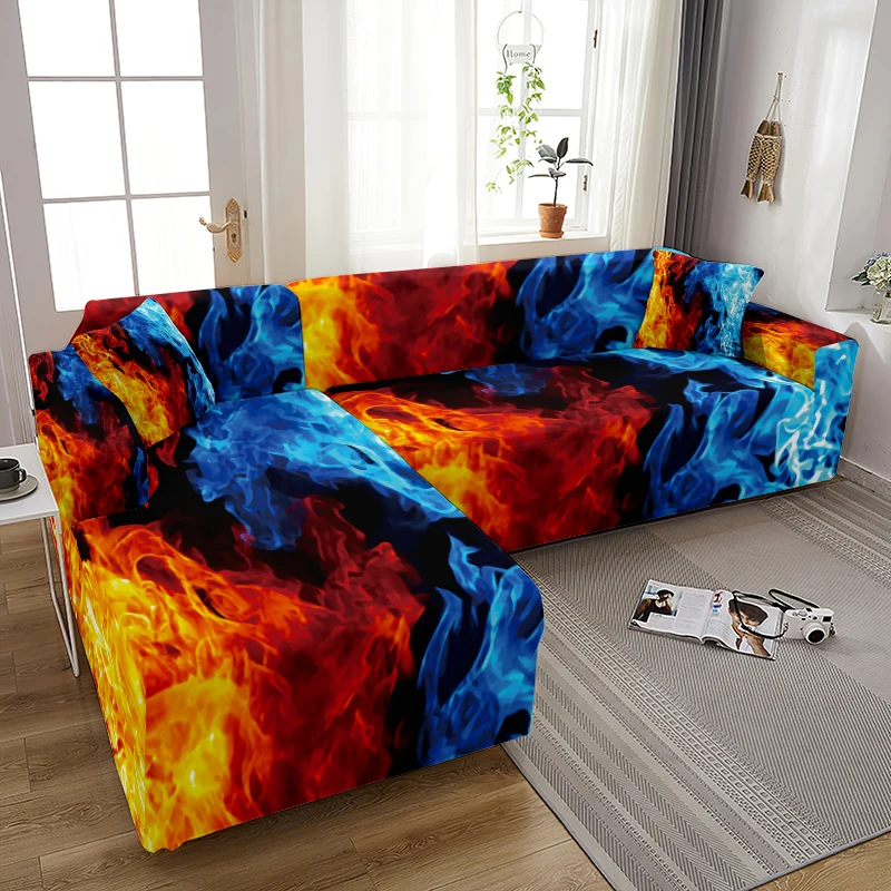 

Planet Space Universe Sofa Cover Slipcovers Cushion Cover Stretch Sofa Towel Corner Sofa Covers for Living Room Cushion Cover