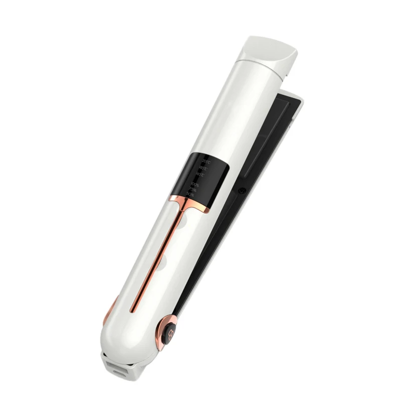 KNASON мини Usb беспроводной выпрямитель для волос банковская Блокировка питания