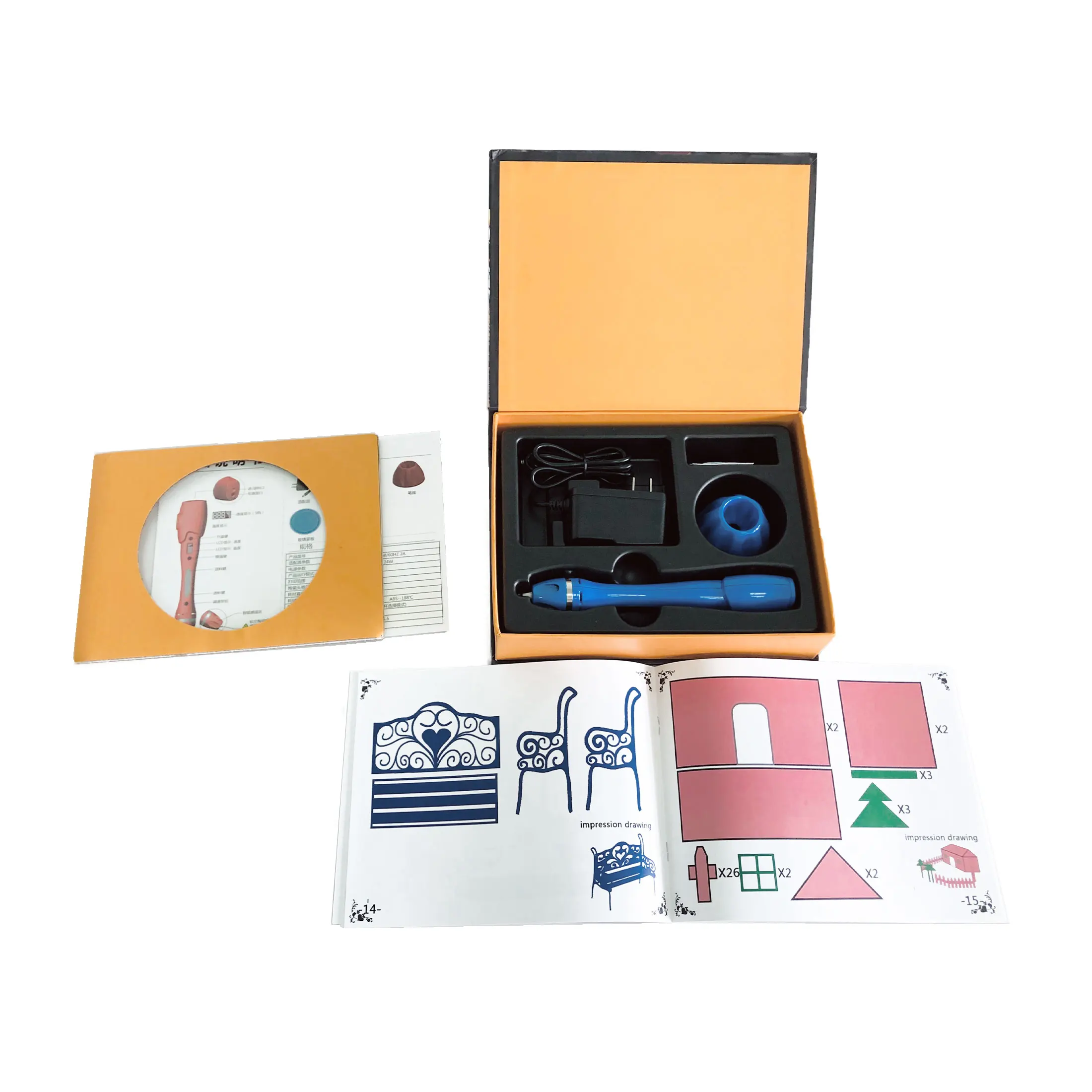 3D Ручка для рисования Семейные игрушки детей и взрослых живопись