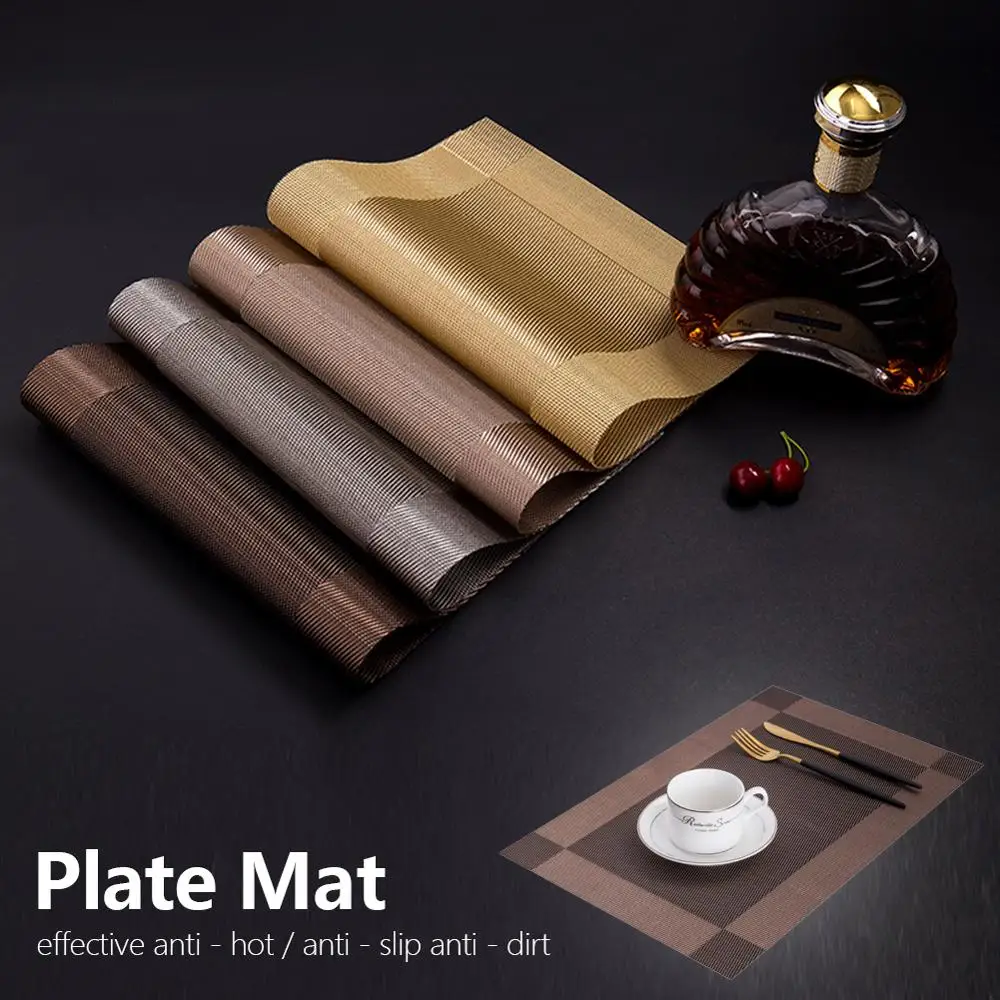 

Подставка под столовую посуду, моющаяся скатерть из ПВХ, устойчивая к пятнам, не скользит, экологически безопасная