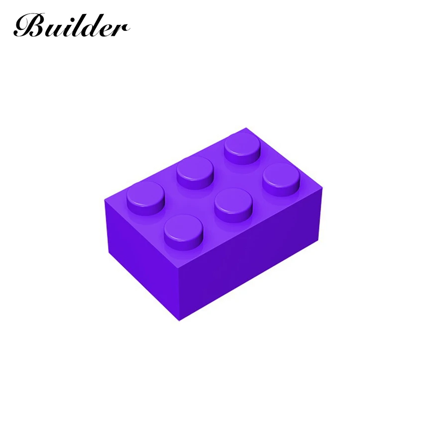 Строительные блоки 3002 базовый высокий кирпич 2x3 MOC часть 10 шт. совместимы со всеми