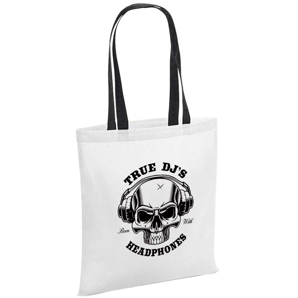 

Skull Series Women Large Shoulder Bag Canvas Shopping Bags Cotton Cloth Fabric Grocery Handbags Tote Girl Book Bag