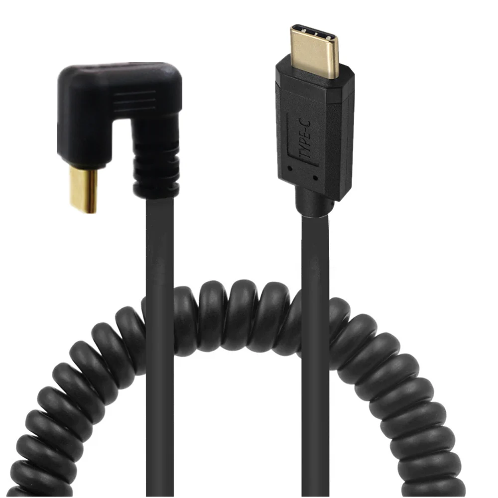 Выдвижной U-образный Автомобильный кабель для зарядки и передачи данных с