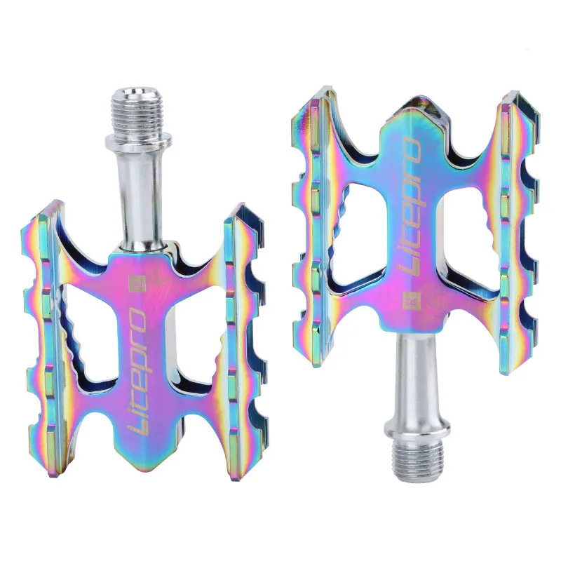 

Bicycle pedal ultra-light folding bike pedal K3 lightweight aluminum alloy DU bearing pedal