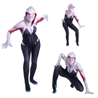 gwen cosplay costumes sexy geek girls cosplay anime clothes superhero zentai bodysuit for women can customized size open crotch