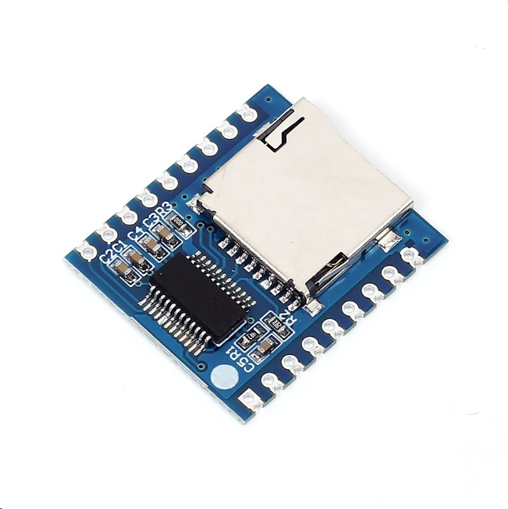 Audio Voice Board Мини mp3-плеер модуль+ голосовой контроллер щит аудио Голосовая Плата Поддержка для sd-карты TF карта для XY-V17B - Цвет: Audio Voice Board