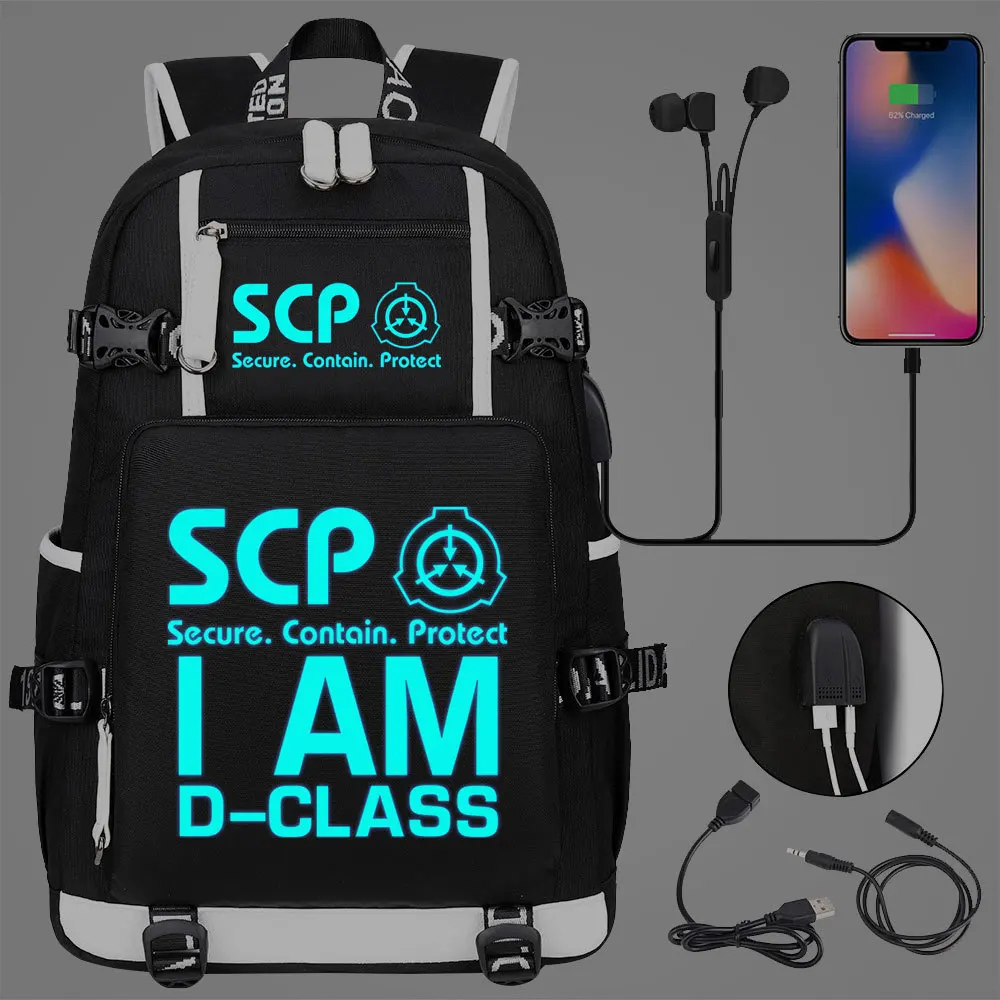 Teenager Multifunction Usb Charging Bags Women Men Pack Bag 