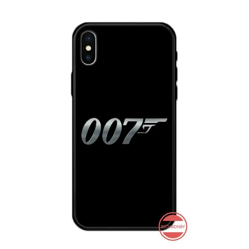 

James bond 007 movie Phone Case for iPhone 11 12 pro XS MAX 8 7 6 6S Plus X 5S SE 2020 XR Anti-fall protective funda