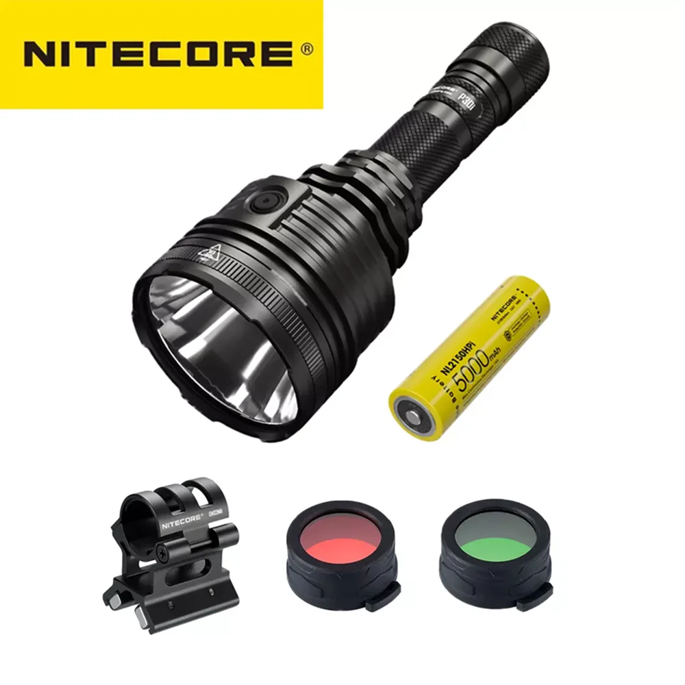 

Original NITECORE P30i Flashlight Uses CREE XHP35 HI LED 2000 Lumens USB-C Direct Charging Law Enforcement Torch