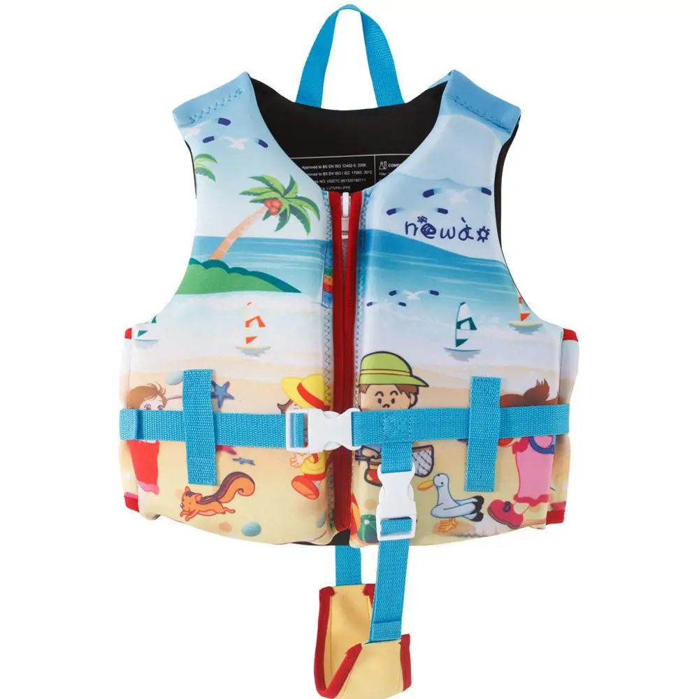 

Kids Life Jacket Neoprene Safety Life Vest Water Sports Ski Wakeboard Swimming Zwemvest Kinderen Puddle Jumper Boy Girls Toddler