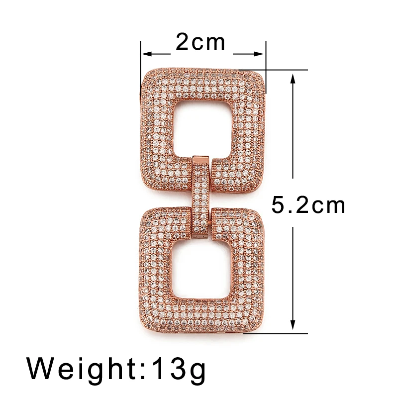 Микрозакрепка циркониевые пуговицы застежки-крючки винтовые застежки для