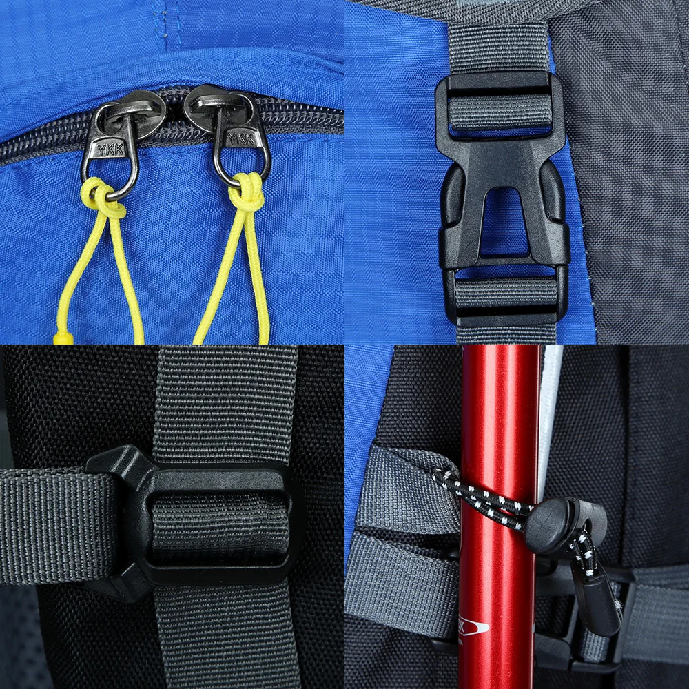 65L+ 5L мужская женская сумка для скалолазания, рюкзак для пеших прогулок, походный Повседневный дорожный рюкзак, тактические Спортивные Сумки