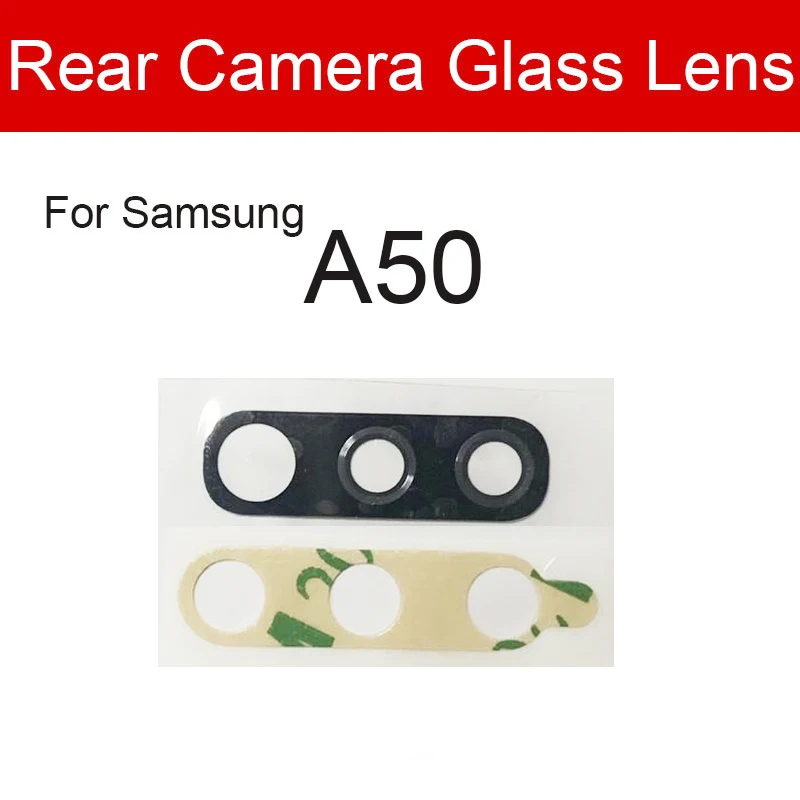 Задняя стеклянная крышка камеры для Samsung Galaxy A10 A20 A30 A40 A50 A60 A70 A80 A90 M10 M20 M30 объектива