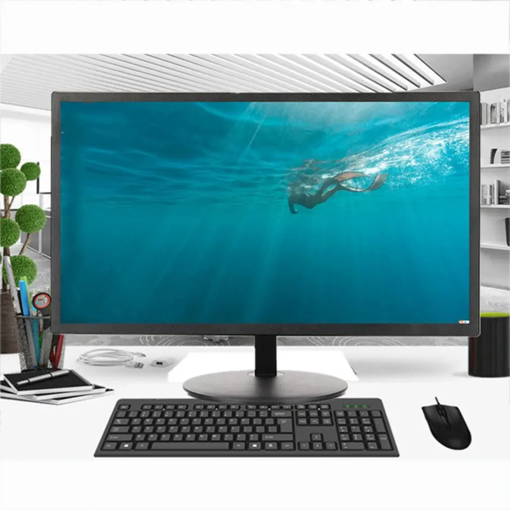 Компьютерный монитор HD LCD экран ТВ Настольный мониторинг игровой компьютер