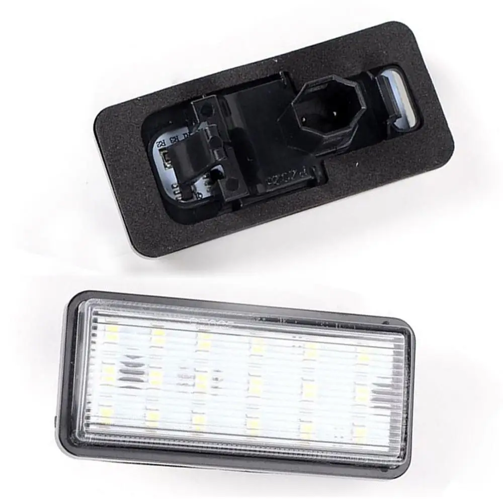 Автомобильные светодиодные подсветки для номерного знака 2 шт. 12 В Land Cruiser Prado 120 200