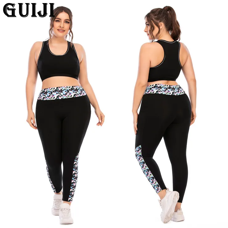 

【GUIJI】Ready Stock 2021 Women Sportswear Yoga Set Fitness Gym Clothes Running Tennis Yoga Leggings Jogging Workout Sport Suit