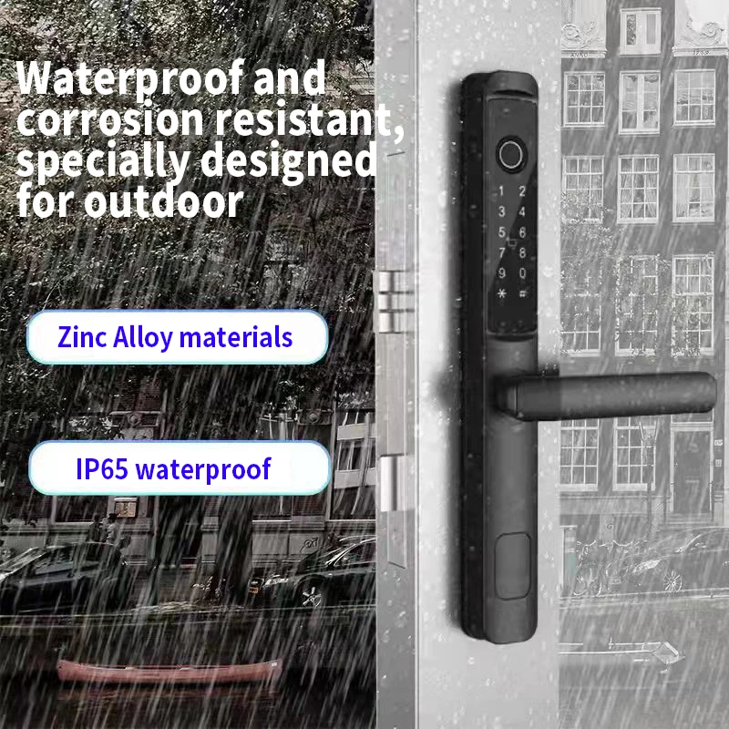 Заводская цена S617 цифровой водонепроницаемый пароль ключ карта Wifi TTlock отпечаток