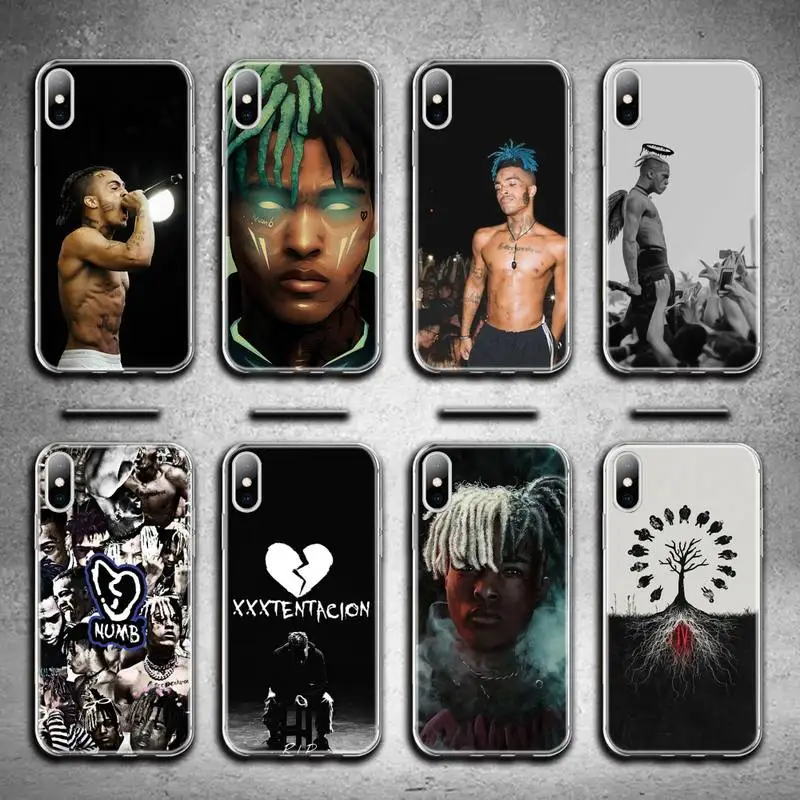 Чехол XXXTENTACION для телефона iphone 12 pro max mini 11 XS MAX 8 7 6 6S Plus X 5S SE 2020 XR|Бамперы| |