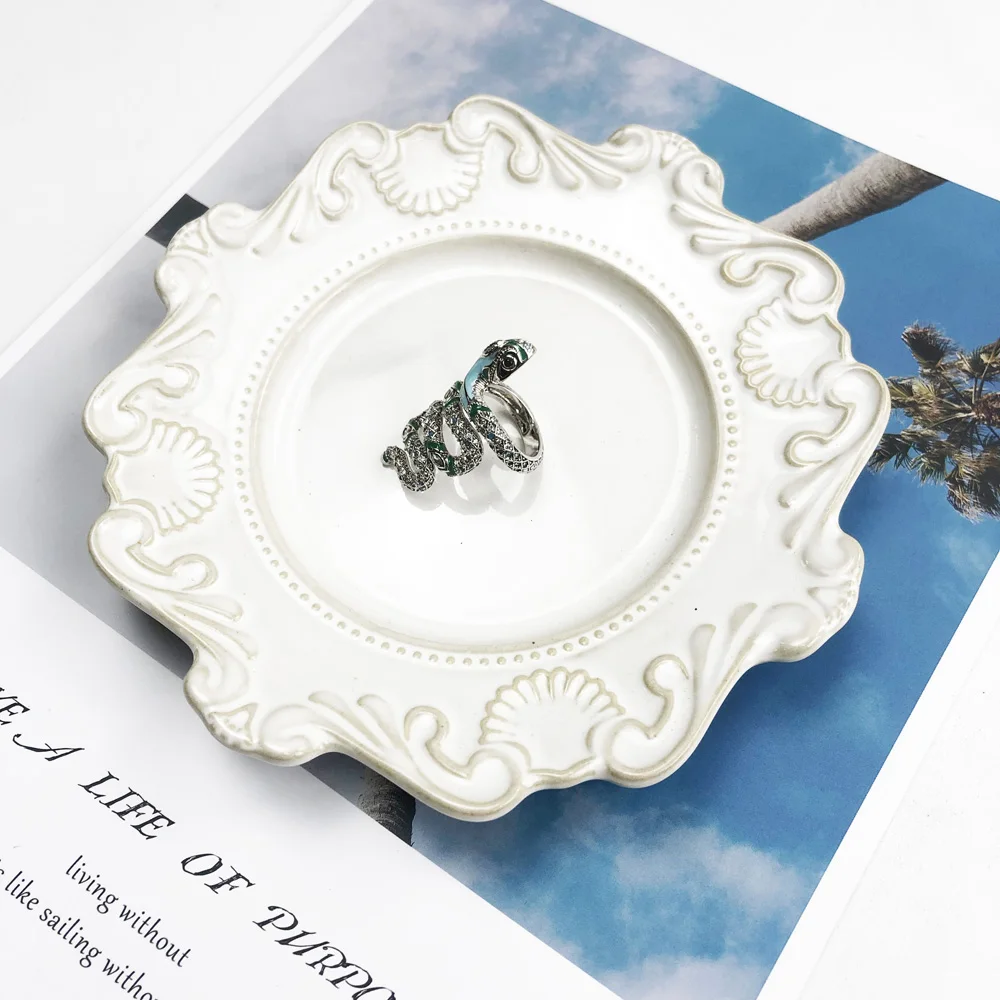 Очаровательное кольцо со змеей Новинка лета 2019 новое Брендовое ювелирное